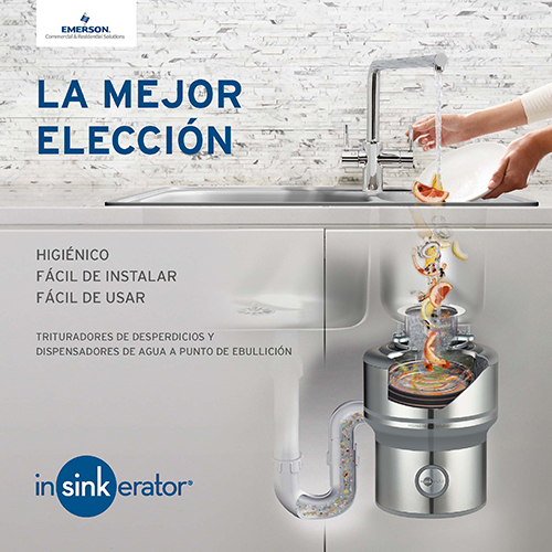 InSinkErator lanza un folleto con toda su gama de productos