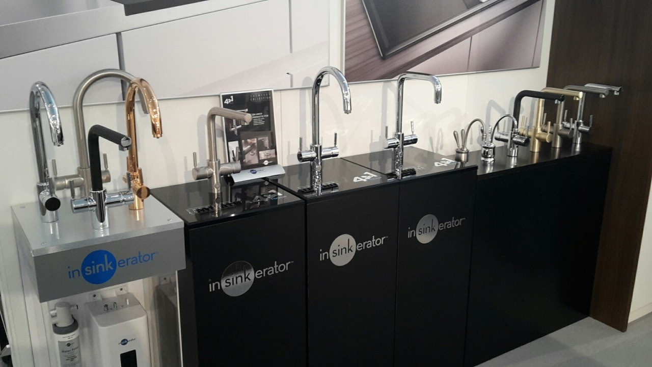 INSINKERATOR presenta su nueva línea de grifos y trituradores en la feria Sicam 2018